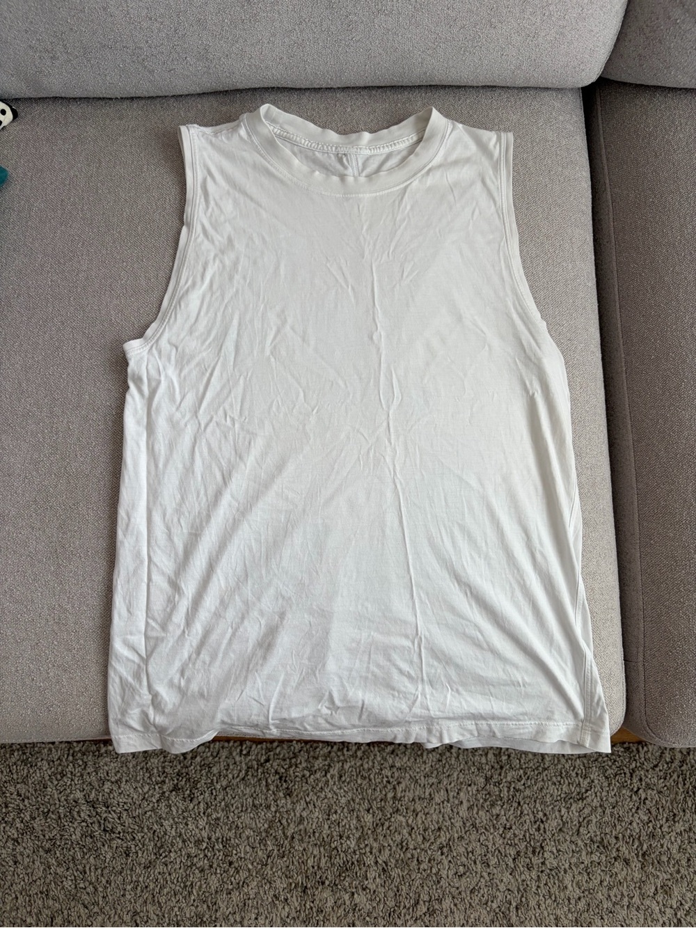 Lululemon All Yours White Tank Top